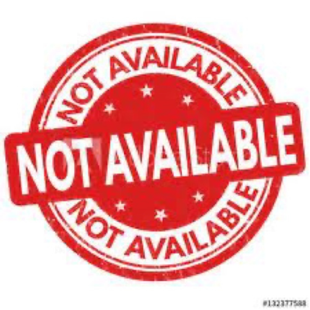 NO LONGER AVAILABLE SOLD BEYOND THIS POINT OR NO LONGER AVAILABLE